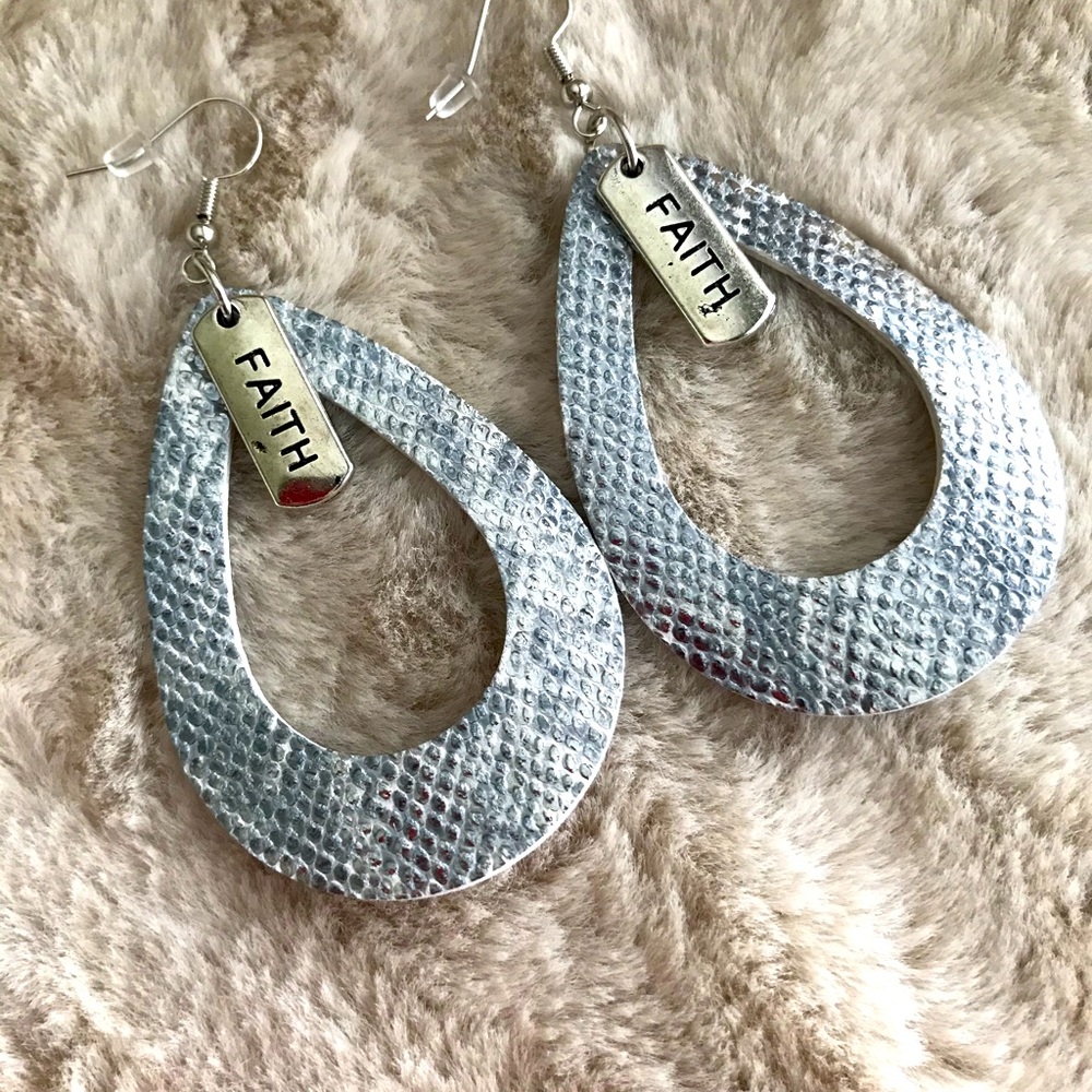 Statement leather Earrings